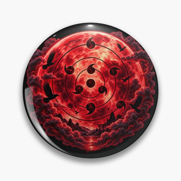 Item preview, Crimson Moon Eye – Mystical Red Eclipse designed and sold by TroviTutto.