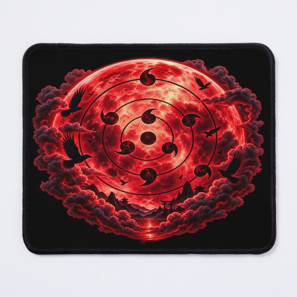 Item preview, Crimson Moon Eye – Mystical Red Eclipse designed and sold by TroviTutto.