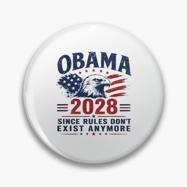 Item preview, Obama 2028 Since Rules Don't Exist Anymore Political Satire Supporter designed and sold by HumansStuck12.