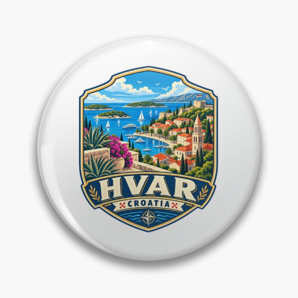 Item preview, Hvar Croatia Travel Vacation Souvenir designed and sold by Star3NowForMe.