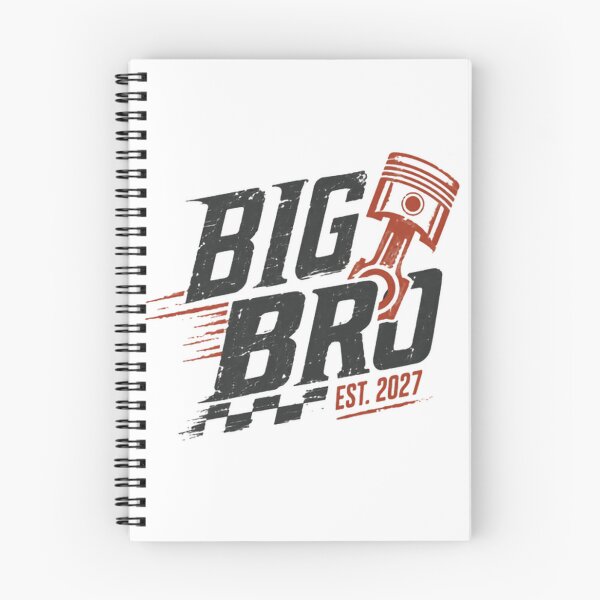 Item preview, Big Bro Est. 2027 New Big Brother Automotive Racing Fan designed and sold by HumansStuck12.