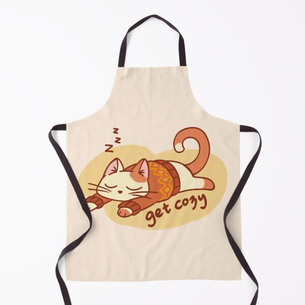 Item preview, cozy autumn cat designed and sold by artjellybellyPH.