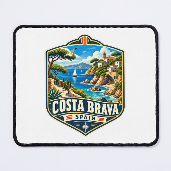 Item preview, Costa Brava Spain Travel Vacation Destination Souvenir designed and sold by Star3NowForMe.