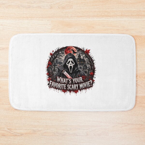 Item preview, Ghostface What's Your Favorite Scary Movie Halloween Horror Graphic designed and sold by DYALEEZ-XCR.