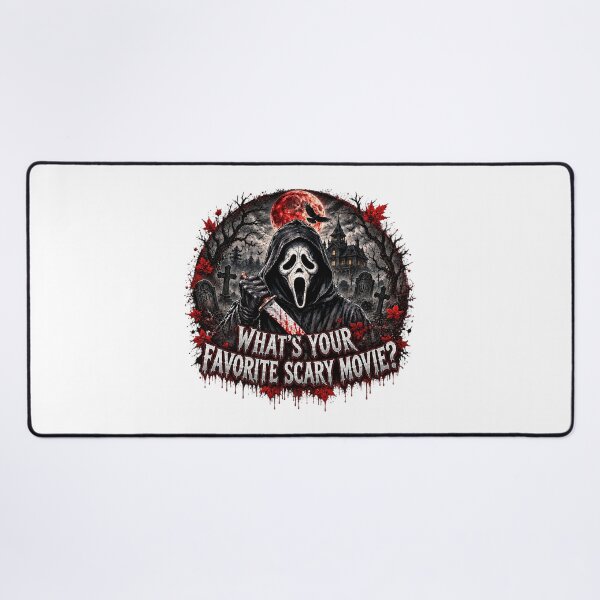 Item preview, Ghostface What's Your Favorite Scary Movie Halloween Horror Graphic designed and sold by DYALEEZ-XCR.