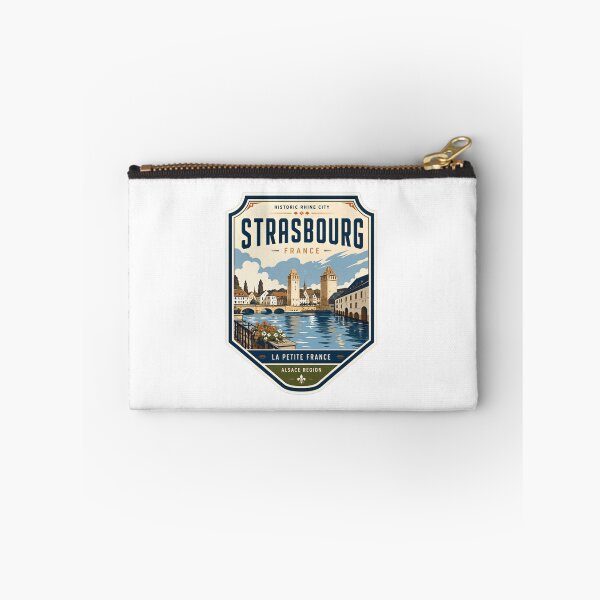 Item preview, Strasbourg France Historic Rhine City La Petite France Alsace Region Travel Explorer Souvenir designed and sold by Star3NowForMe.