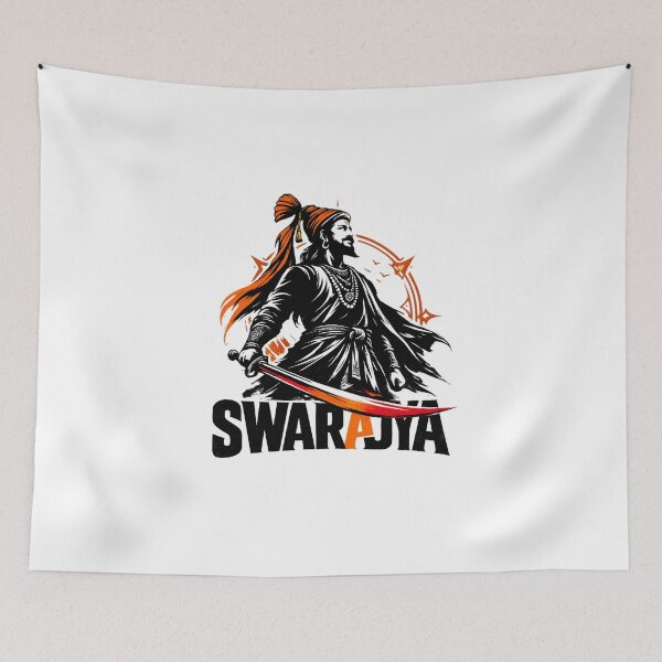 Item preview, Shivaji Maharaj Maratha Warrior King designed and sold by pradeepvisuals.