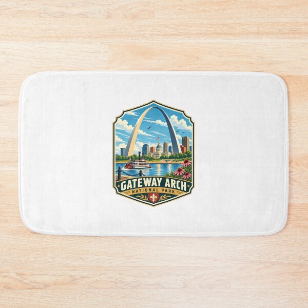 Item preview, Gateway Arch National Park St Louis Missouri Travel Landmark Tourist Souvenir designed and sold by Star3NowForMe.