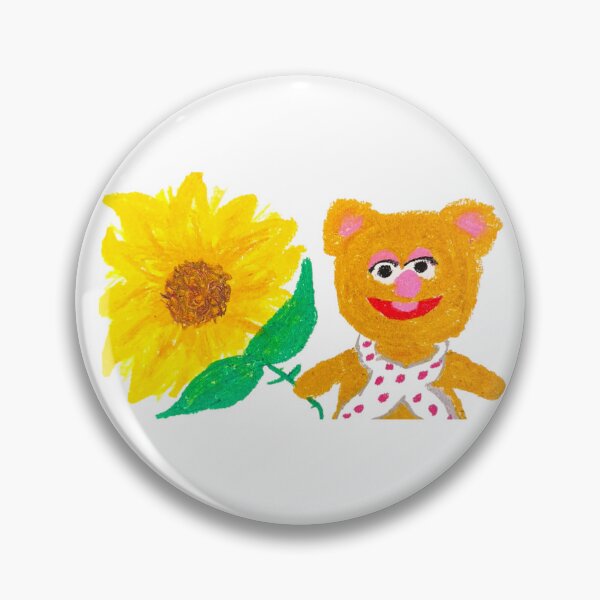 Item preview, Fozzie Bear Loves Sunflowers designed and sold by browneyedgirlannie .