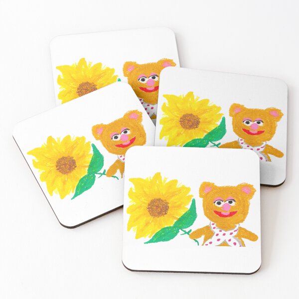 Item preview, Fozzie Bear Loves Sunflowers designed and sold by browneyedgirlannie .