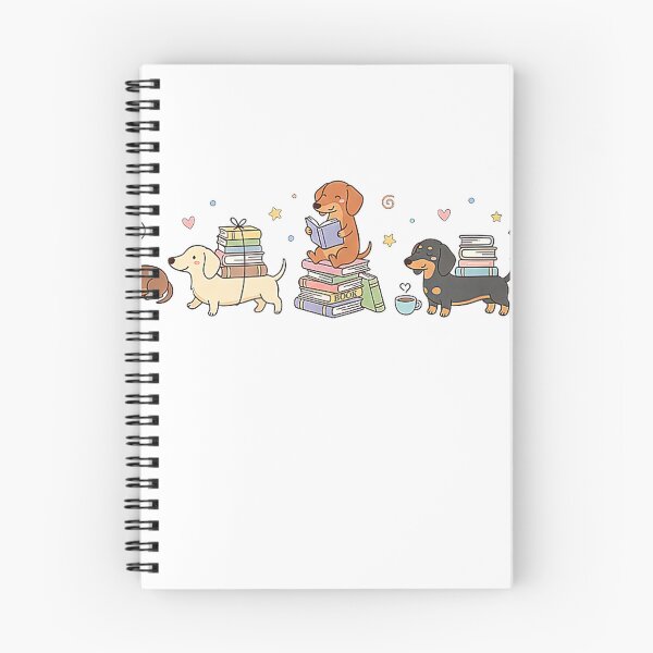Item preview, Dachshund Reading Book Bookish Reader Wiener Dog Bookworm T-Shirt designed and sold by Magoya Store ⭐⭐⭐⭐⭐.