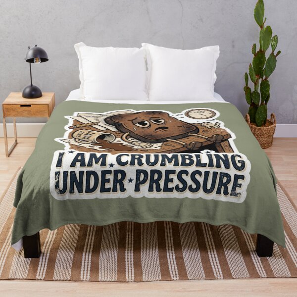 Item preview, Crumbling Under Pressure Funny Burnt Toast Vintage Cartoon T-Shirt designed and sold by Eidos [][][] ~εἶδος~.