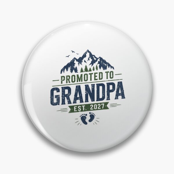 Item preview, Promoted To Grandpa Est. 2027 New Grandfather Expectant Grandparent Announcement designed and sold by HumansStuck12.
