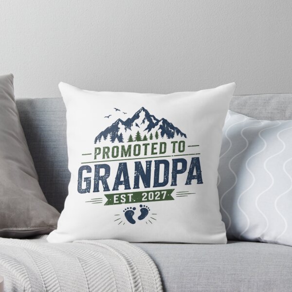 Item preview, Promoted To Grandpa Est. 2027 New Grandfather Expectant Grandparent Announcement designed and sold by HumansStuck12.