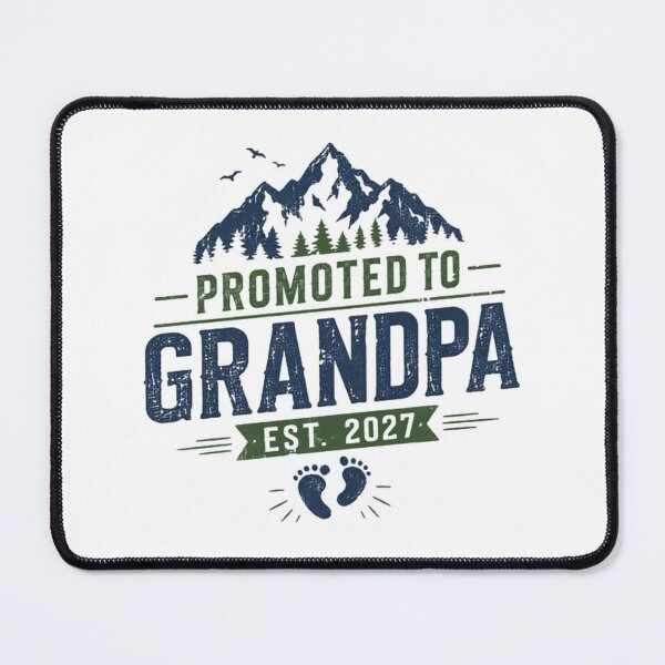 Item preview, Promoted To Grandpa Est. 2027 New Grandfather Expectant Grandparent Announcement designed and sold by HumansStuck12.