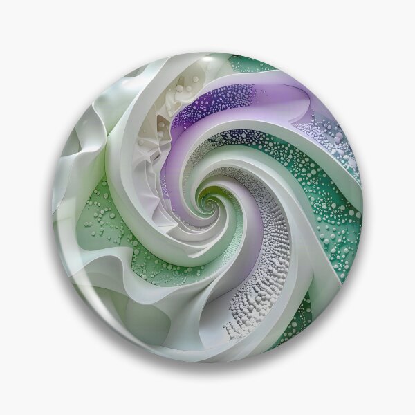 Item preview, Duality of Mint Waves and Lavender Beads designed and sold by Vicky Brago-Mitchell®.