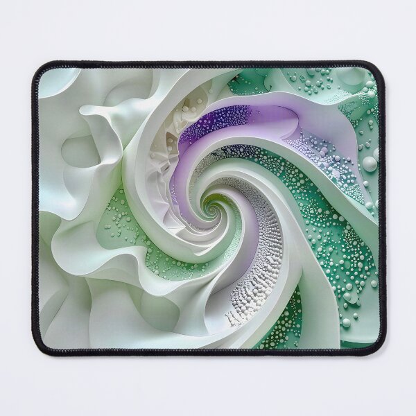 Item preview, Duality of Mint Waves and Lavender Beads designed and sold by Vicky Brago-Mitchell®.