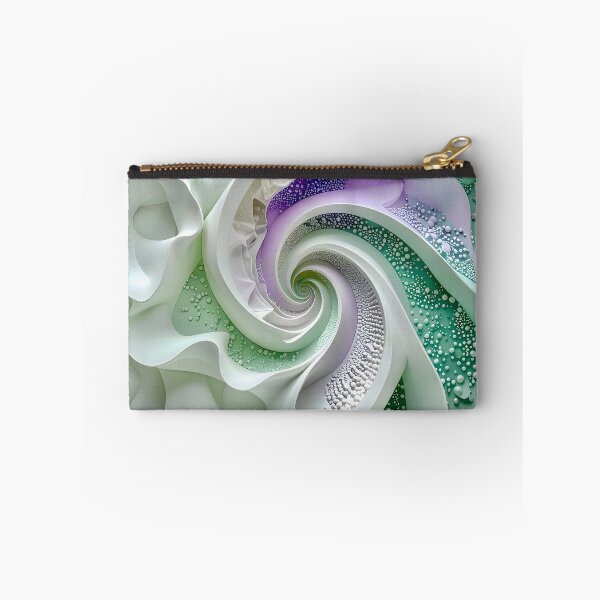 Item preview, Duality of Mint Waves and Lavender Beads designed and sold by Vicky Brago-Mitchell®.
