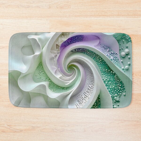 Item preview, Duality of Mint Waves and Lavender Beads designed and sold by Vicky Brago-Mitchell®.
