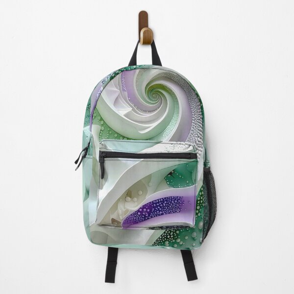 Item preview, Duality of Mint Waves and Lavender Beads designed and sold by Vicky Brago-Mitchell®.
