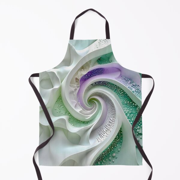Item preview, Duality of Mint Waves and Lavender Beads designed and sold by Vicky Brago-Mitchell®.