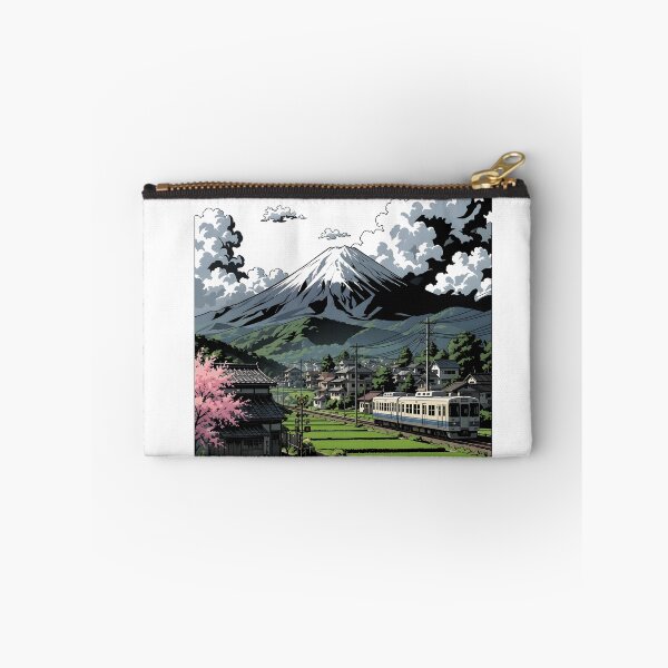 Item preview, Nostalgic Japanese Countryside Train illustration designed and sold by sabartgunpla.