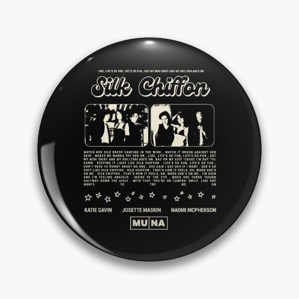 Item preview, Muna Band Save The World Album Silk Chiffon Life's So Fun Tour designed and sold by nell38273.