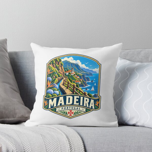 Item preview, Madeira Portugal Travel Vacation Island Souvenir Gift designed and sold by Star3NowForMe.