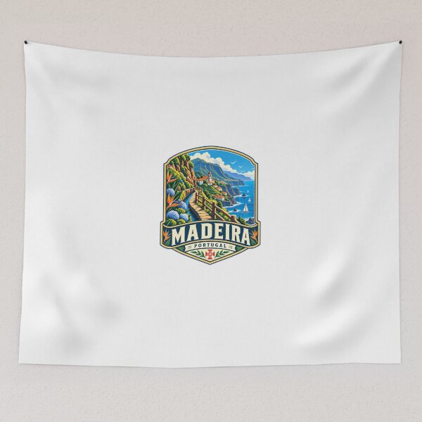 Item preview, Madeira Portugal Travel Vacation Island Souvenir Gift designed and sold by Star3NowForMe.