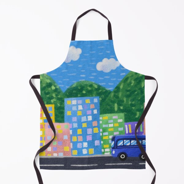 Item preview, Colorful Seoul City Bus Illustration designed and sold by tammist.