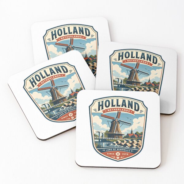 Item preview, Holland Netherlands Land Of Windmills Since 1572 Dutch Travel Heritage designed and sold by Star3NowForMe.