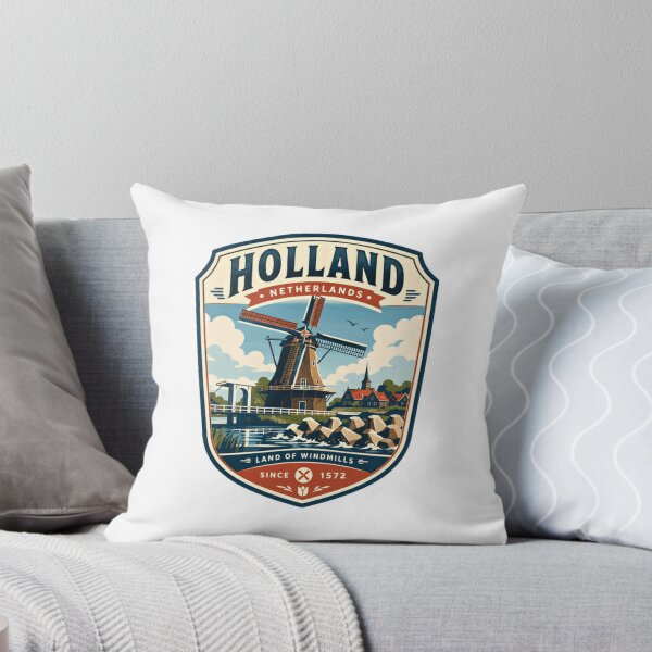 Item preview, Holland Netherlands Land Of Windmills Since 1572 Dutch Travel Heritage designed and sold by Star3NowForMe.