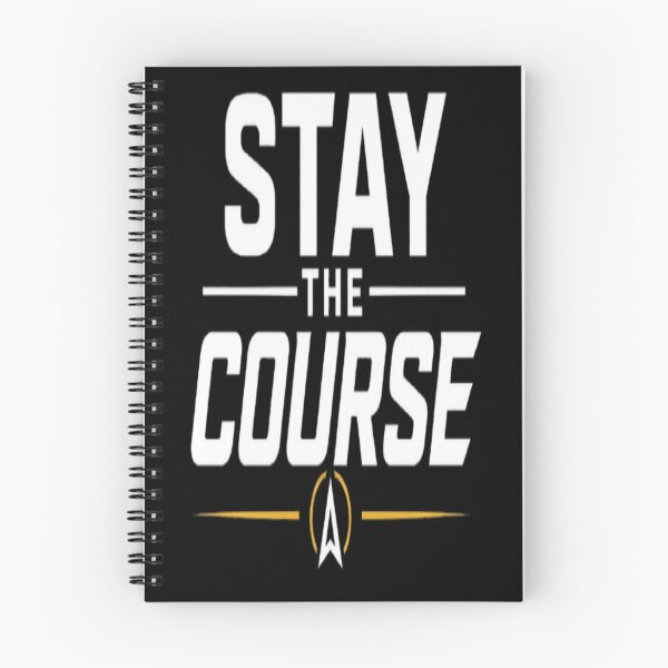 Item preview, Stay The Course Motivational Compass Typography Design designed and sold by v6ziix.