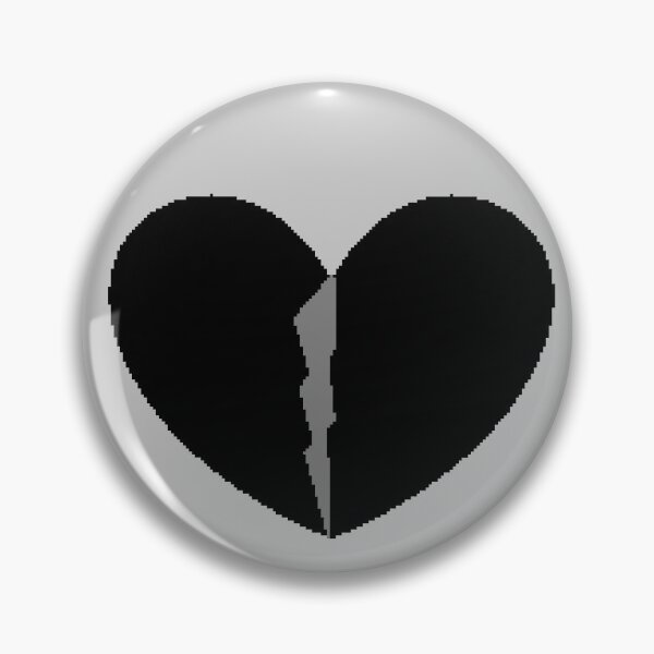 Item preview, Black heart designed and sold by RogueofSpace.