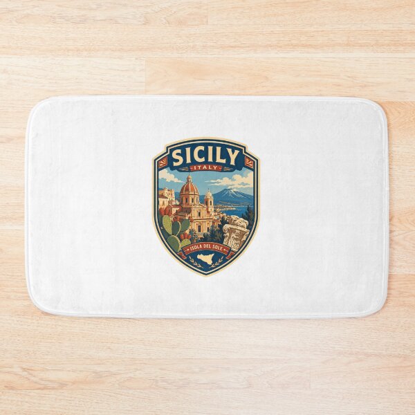 Item preview, Sicily Italy Isola Del Sole Sicilian Heritage Travel Souvenir designed and sold by Star3NowForMe.