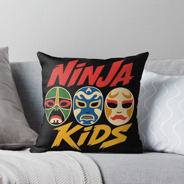Item preview, Ninja Kids Logo Action Masks Retro Style designed and sold by killem667.