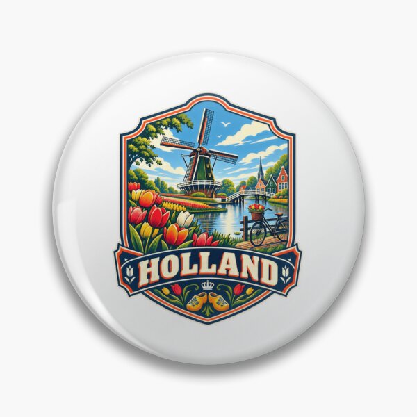 Item preview, Holland Netherlands Travel Dutch Souvenir designed and sold by Star3NowForMe.