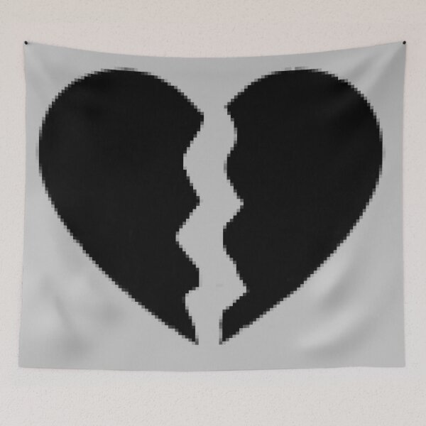Item preview, Black heart designed and sold by RogueofSpace.