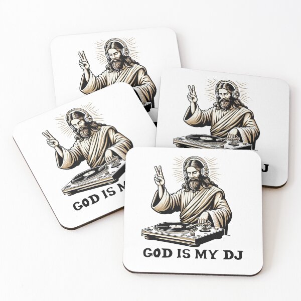 Item preview, God Is My DJ designed and sold by 2ndhandreaders.
