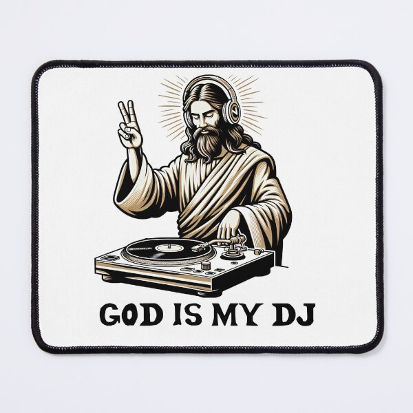 Item preview, God Is My DJ designed and sold by 2ndhandreaders.