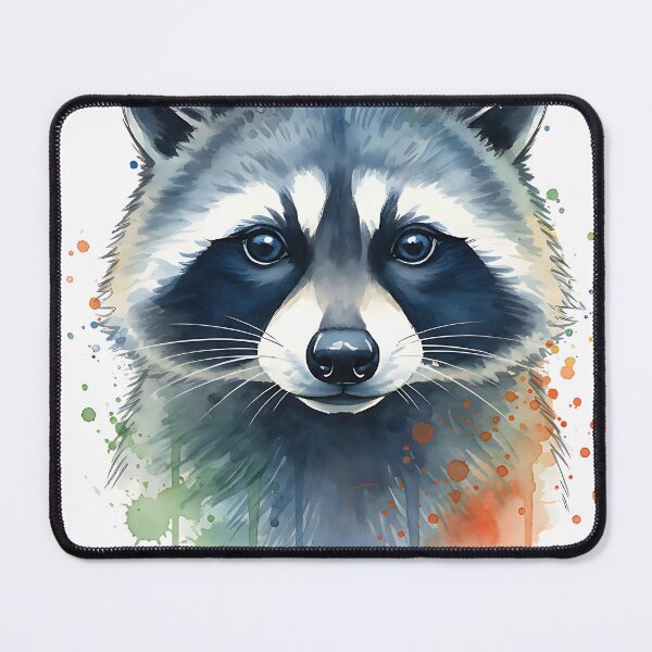 Item preview, Raccoon face classic T-shirt designed and sold by Knowvhere.