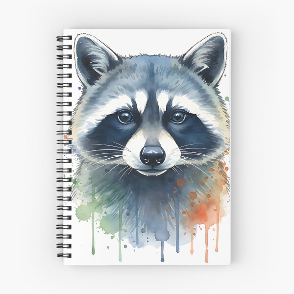 Item preview, Raccoon face classic T-shirt designed and sold by Knowvhere.