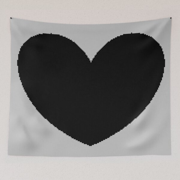 Item preview, Black heart designed and sold by RogueofSpace.