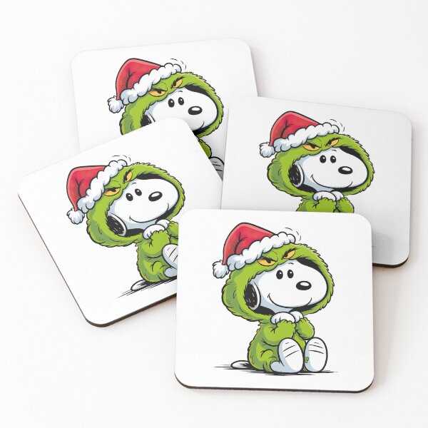 Item preview, Snoopy Christmas 2026, Snoopy Meets the Grinch – Festive Holiday Mashup designed and sold by graphic-genie.