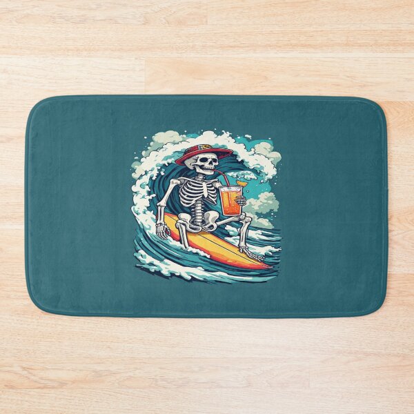 Item preview, Funny Summer Sport Skeleton Surfer! designed and sold by Giulivo Store Graphic.