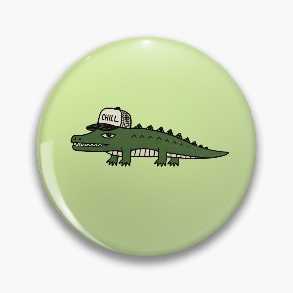 Item preview, Chill Alligator Trucker Hat designed and sold by LuvePress.