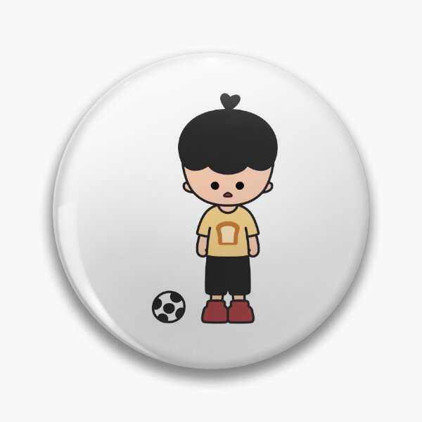 Item preview, Cute Little Boy Looking at a Ball - KURA designed and sold by KURA - Cozy inside.