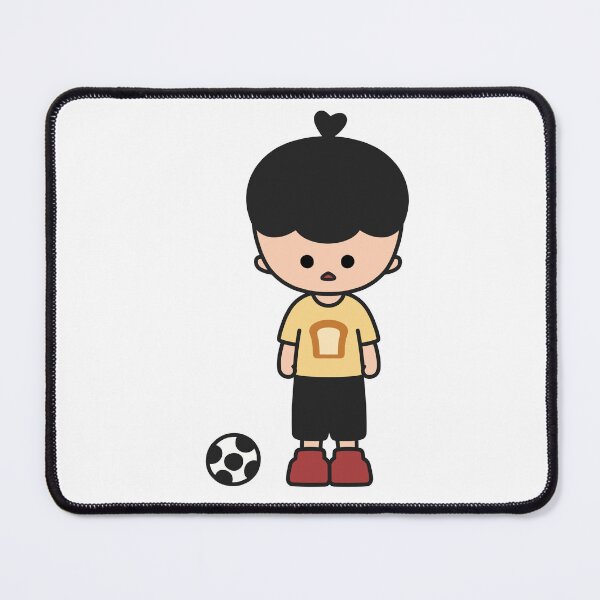 Item preview, Cute Little Boy Looking at a Ball - KURA designed and sold by KURA - Cozy inside.