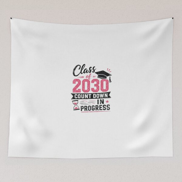 Item preview, Class Of 2030 Count Down In Progress Future Graduate Student designed and sold by HumansStuck12.