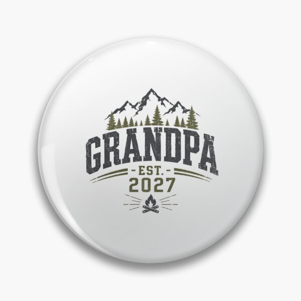 Item preview, Grandpa Est. 2027 New Grandfather Outdoor Family Adventure designed and sold by HumansStuck12.